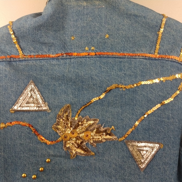 INTERNATIONAL DENIM Womens Jacket MEDIUM | VINTAGE - Picture 7 of 11